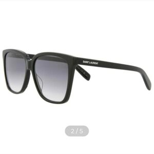 New Saint Laurent YSL Cat Eye-Frame Acetate Sunglasses With Case SL175